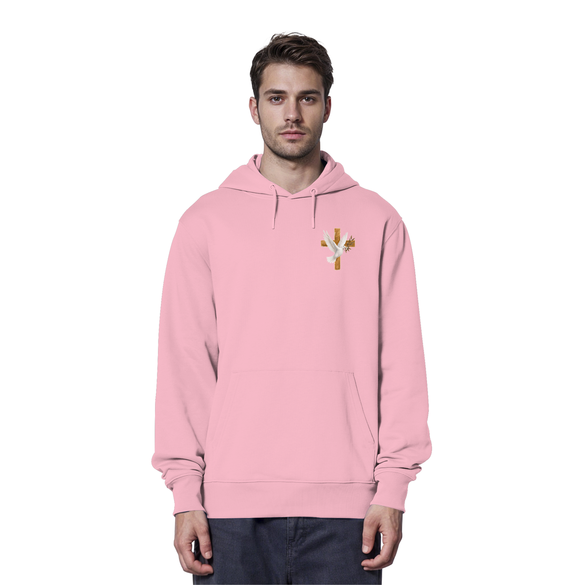 Collezione Savior - Felpa con cappuccio organica