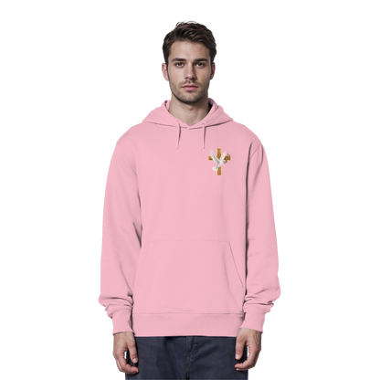 Collezione Savior - Felpa con cappuccio organica