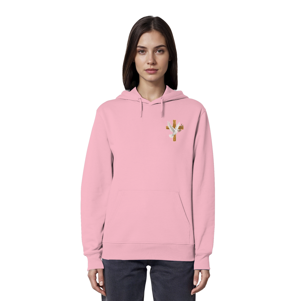 Collezione Savior - Felpa con cappuccio organica