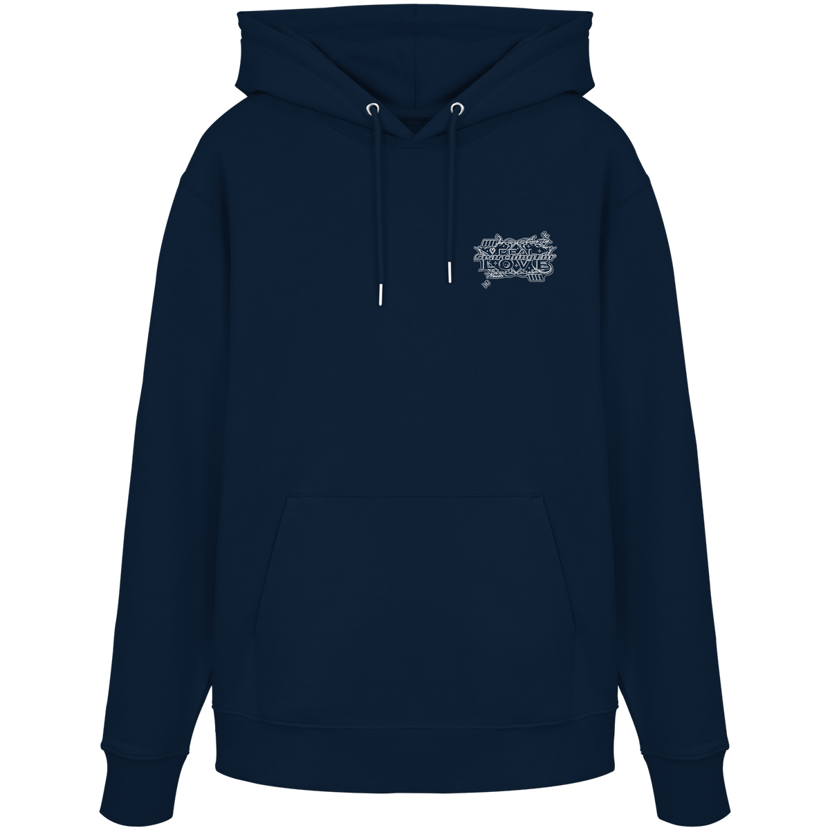 Die REAL LOVE BASiCS - Bio-Hoodie