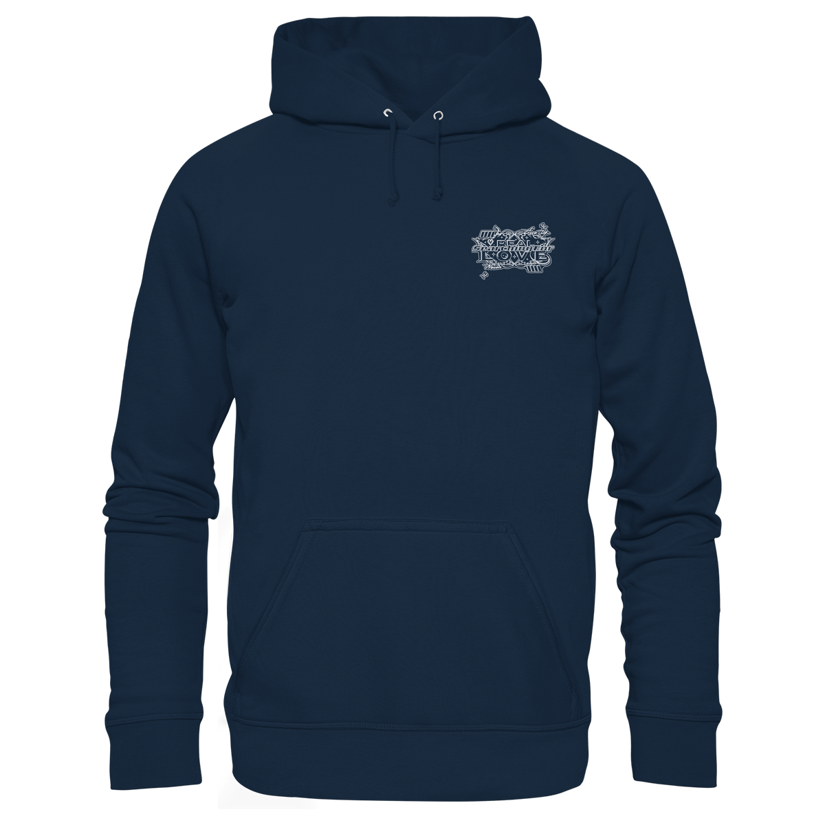 Die REAL LOVE BASiCS - Bio-Hoodie