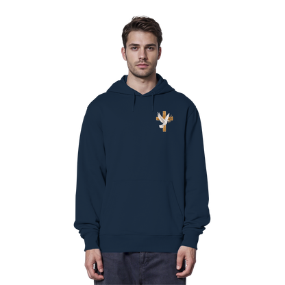 Collezione Savior - Felpa con cappuccio organica