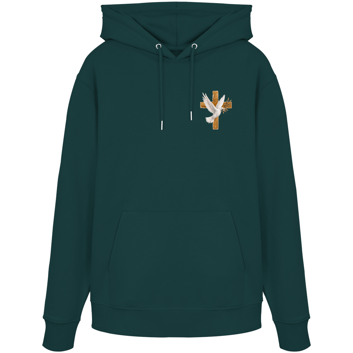 Collezione Savior - Felpa con cappuccio organica