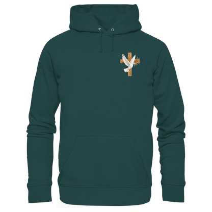 Collezione Savior - Felpa con cappuccio organica