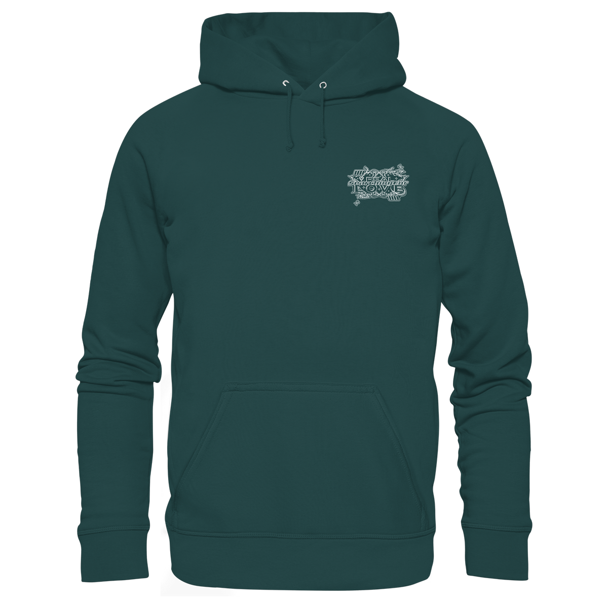 Die REAL LOVE BASiCS - Bio-Hoodie