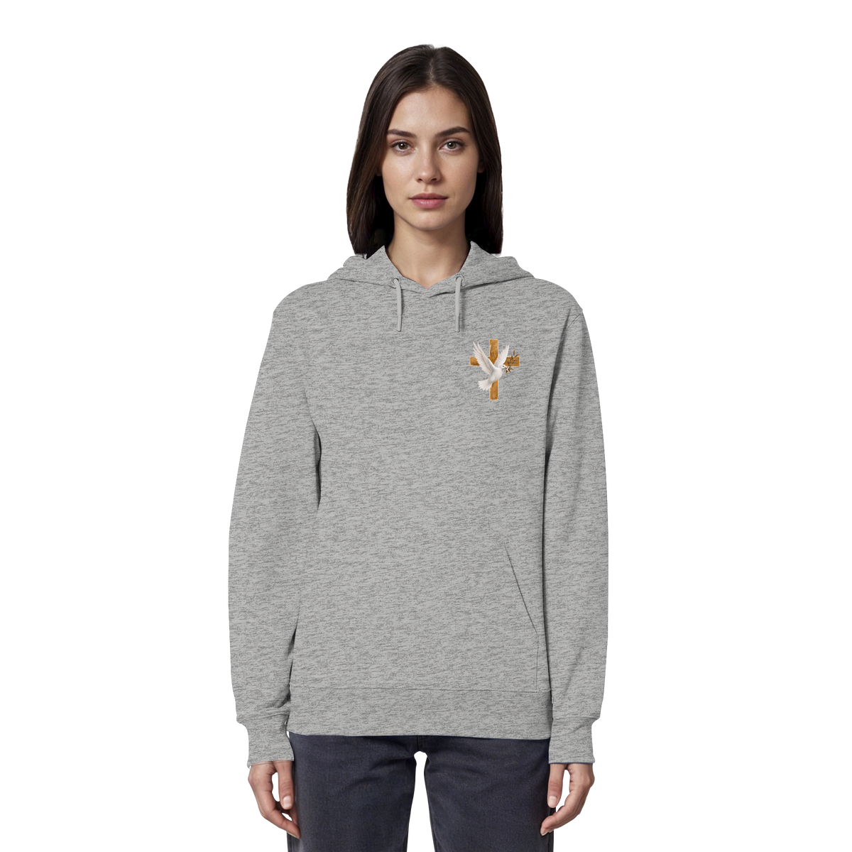 Collezione Savior - Felpa con cappuccio organica