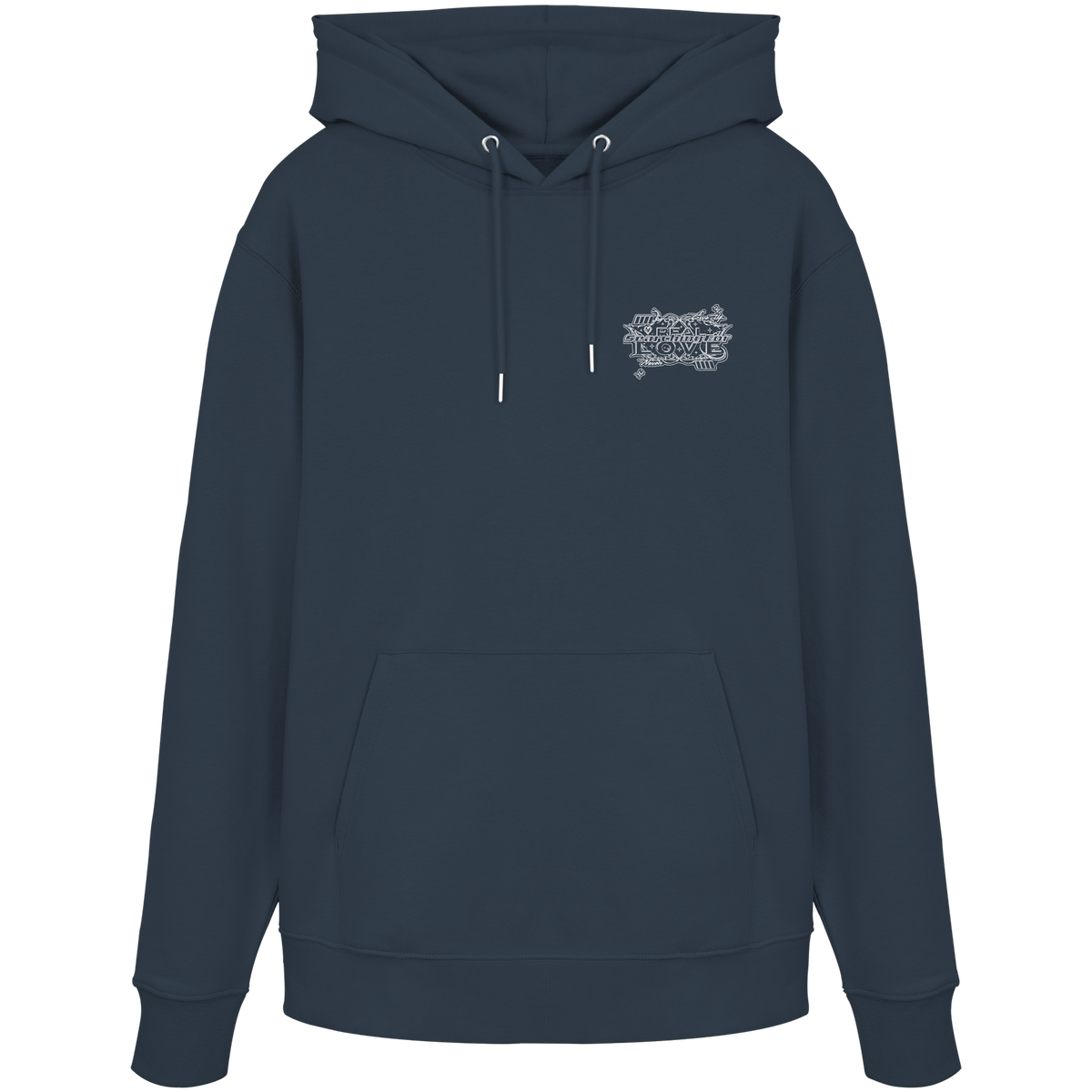 Die REAL LOVE BASiCS - Bio-Hoodie