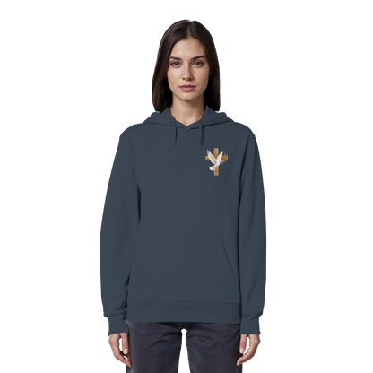 Collezione Savior - Felpa con cappuccio organica