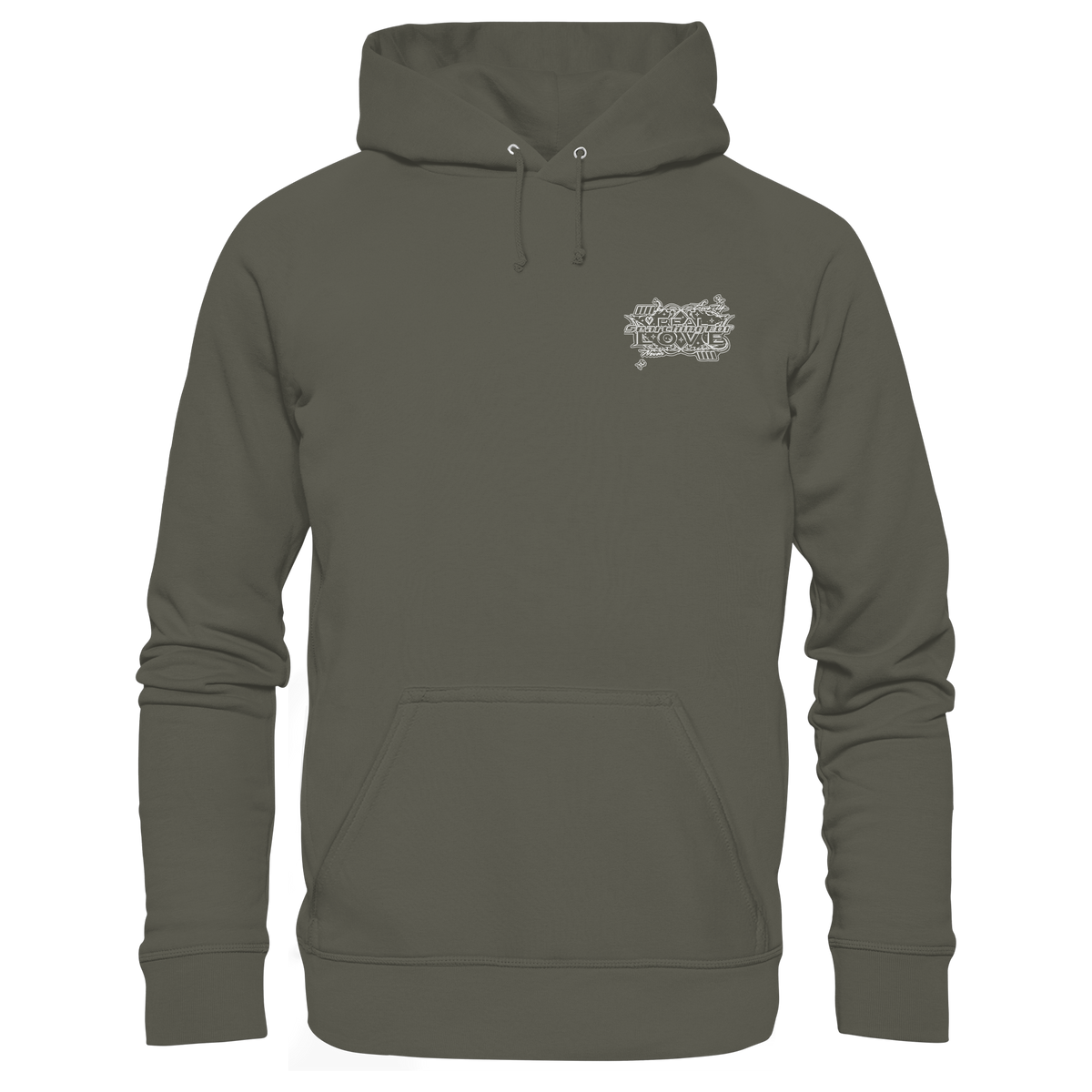 Die REAL LOVE BASiCS - Bio-Hoodie