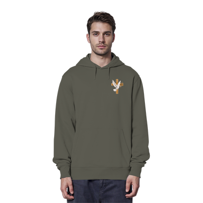 Collezione Savior - Felpa con cappuccio organica