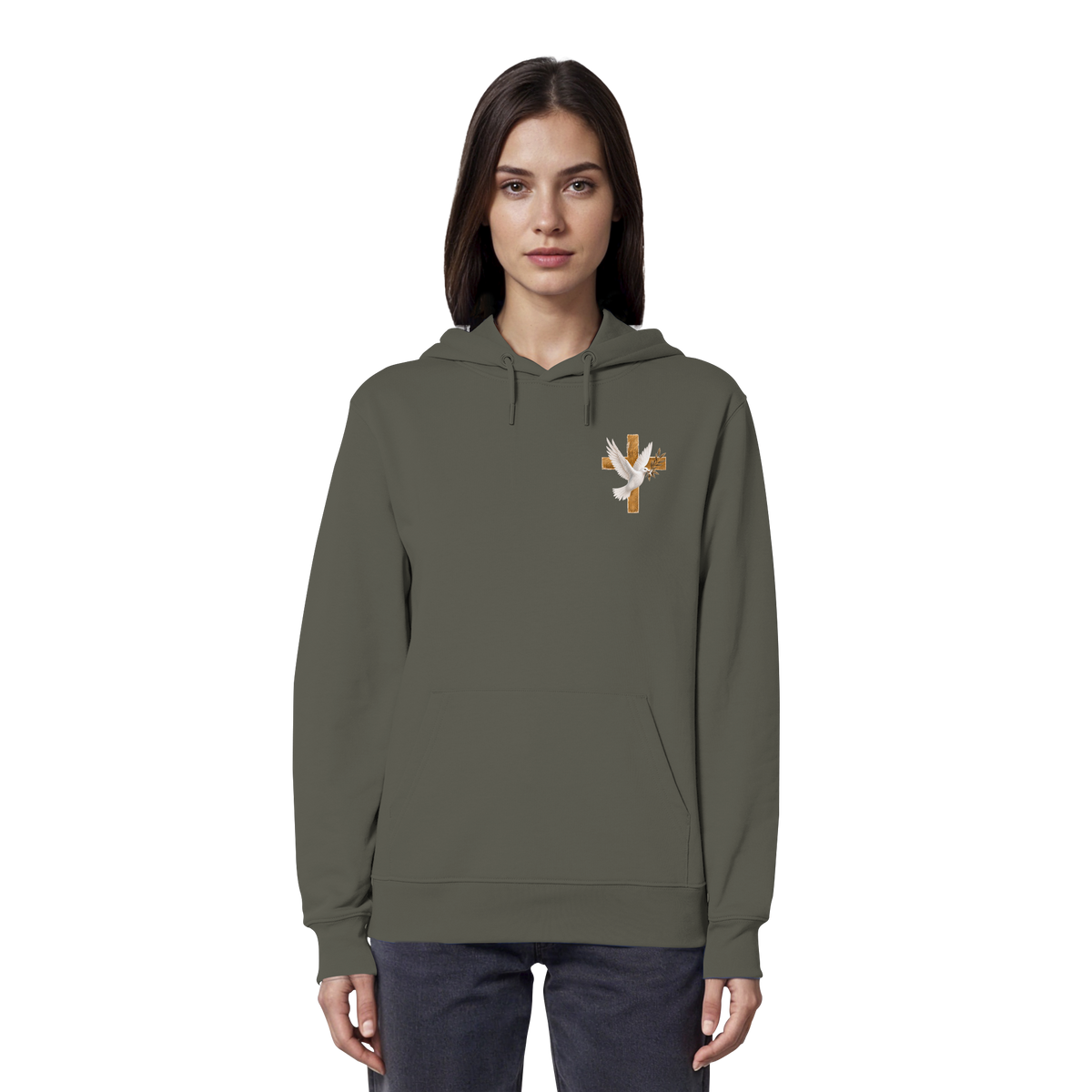 Collezione Savior - Felpa con cappuccio organica