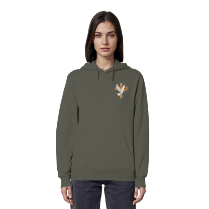Collezione Savior - Felpa con cappuccio organica