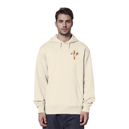 Collezione Savior - Felpa con cappuccio organica