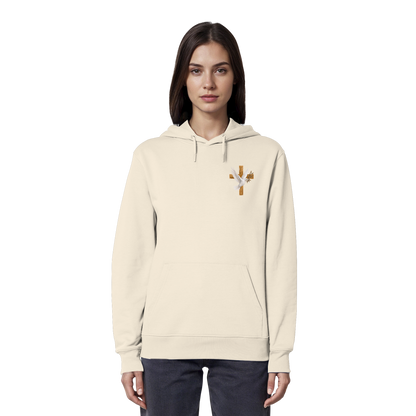 Collezione Savior - Felpa con cappuccio organica