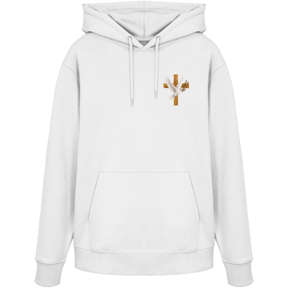 Collezione Savior - Felpa con cappuccio organica