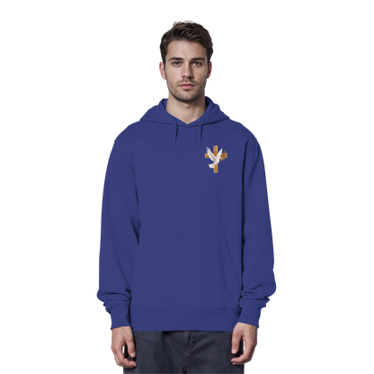 Collezione Savior - Felpa con cappuccio organica