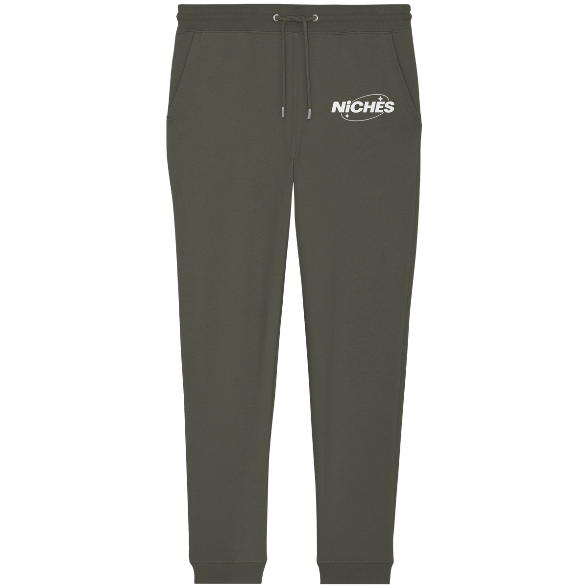 NiCHES - STILE BASE - Pantaloni jogger in cotone biologico