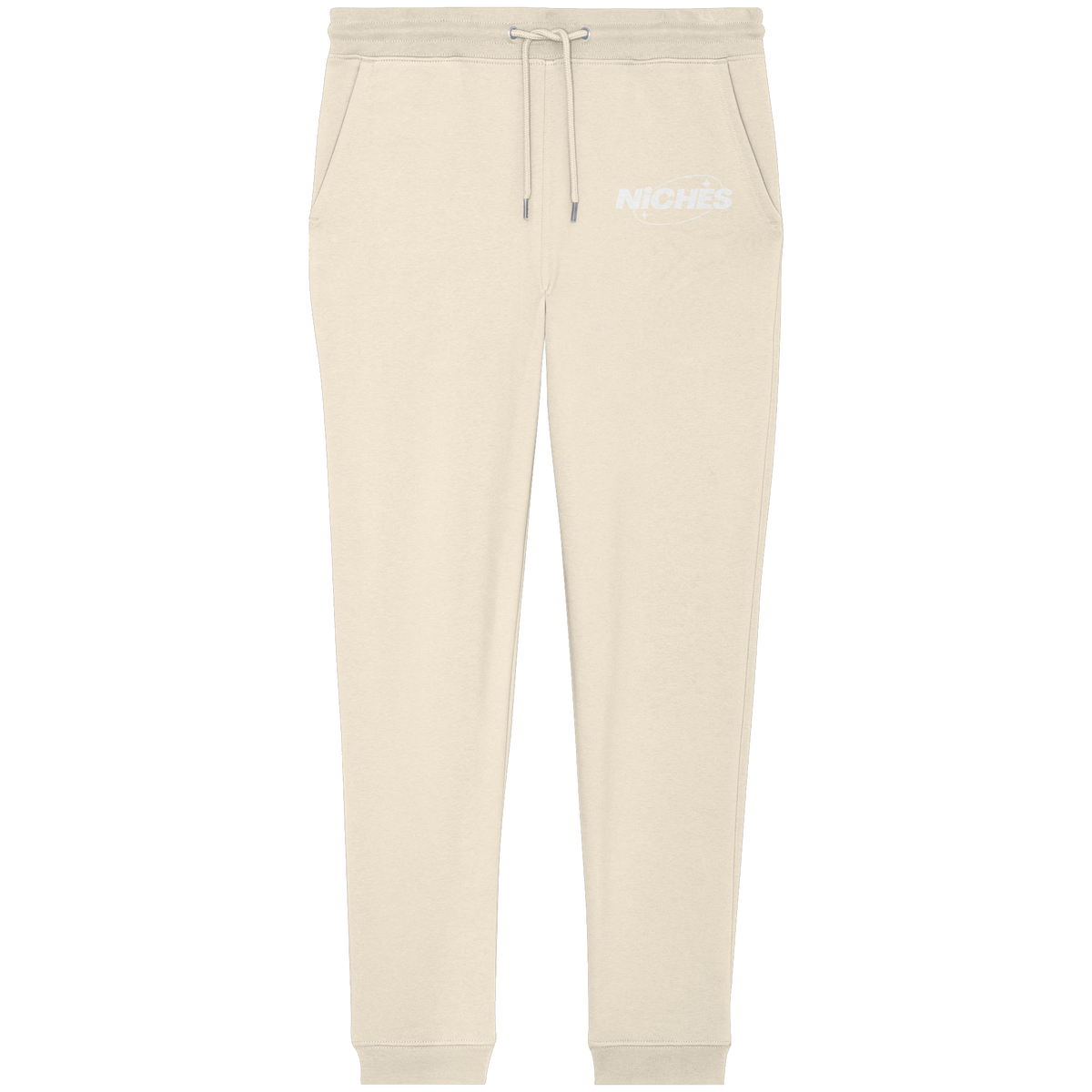 NiCHES - STILE BASE - Pantaloni jogger in cotone biologico