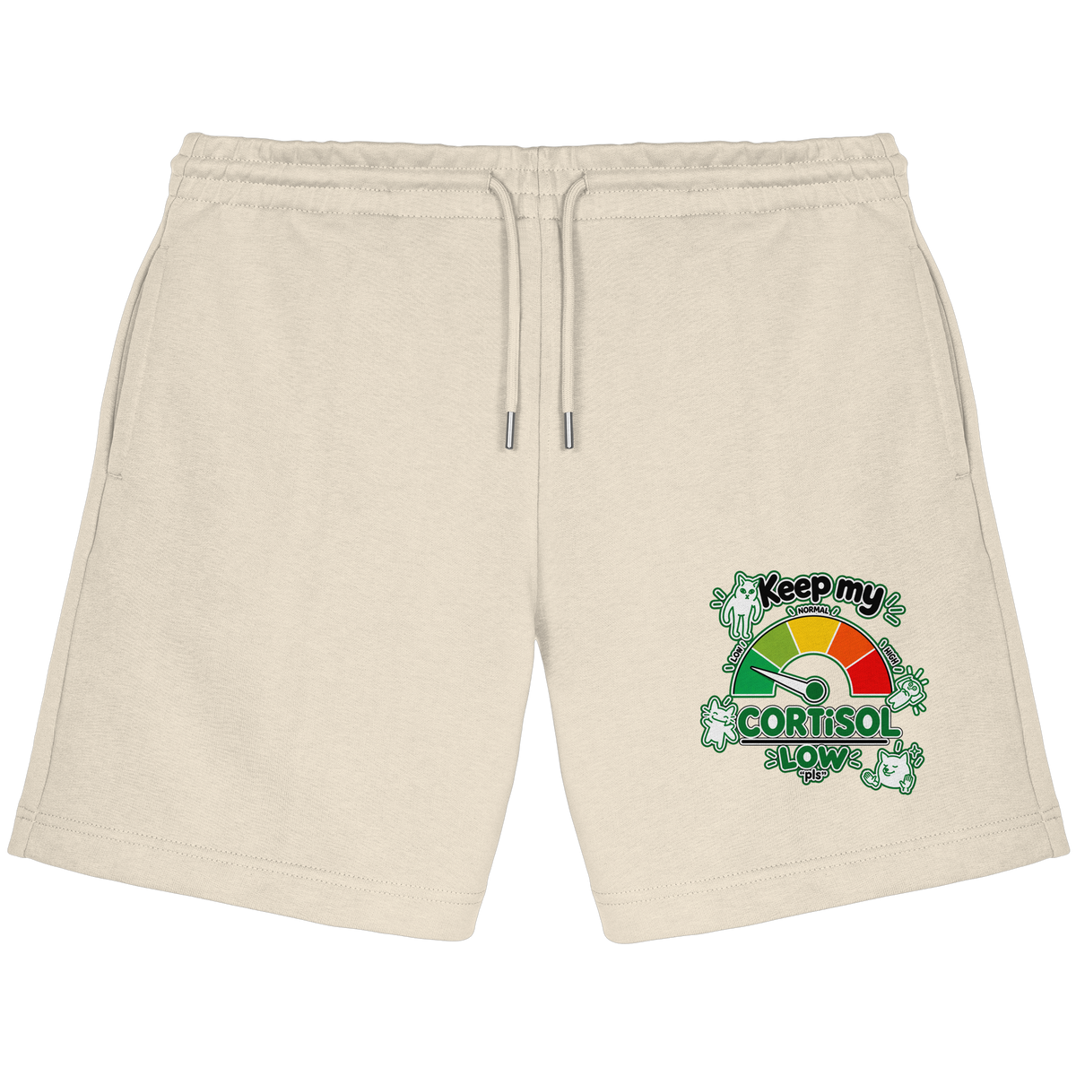 low CORTiSOL - Pantaloncini da jogging biologici