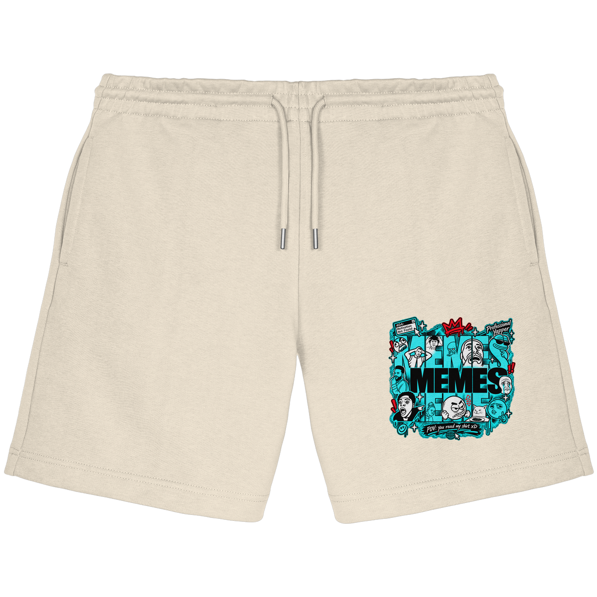 The Meme - Pantaloncini Jogger Biologici
