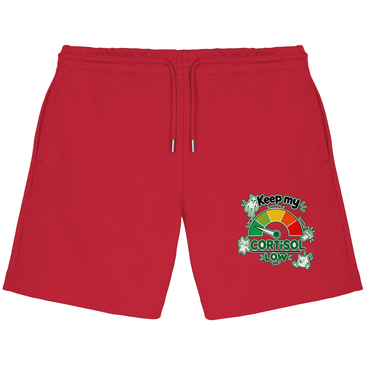 low CORTiSOL - Pantaloncini da jogging biologici
