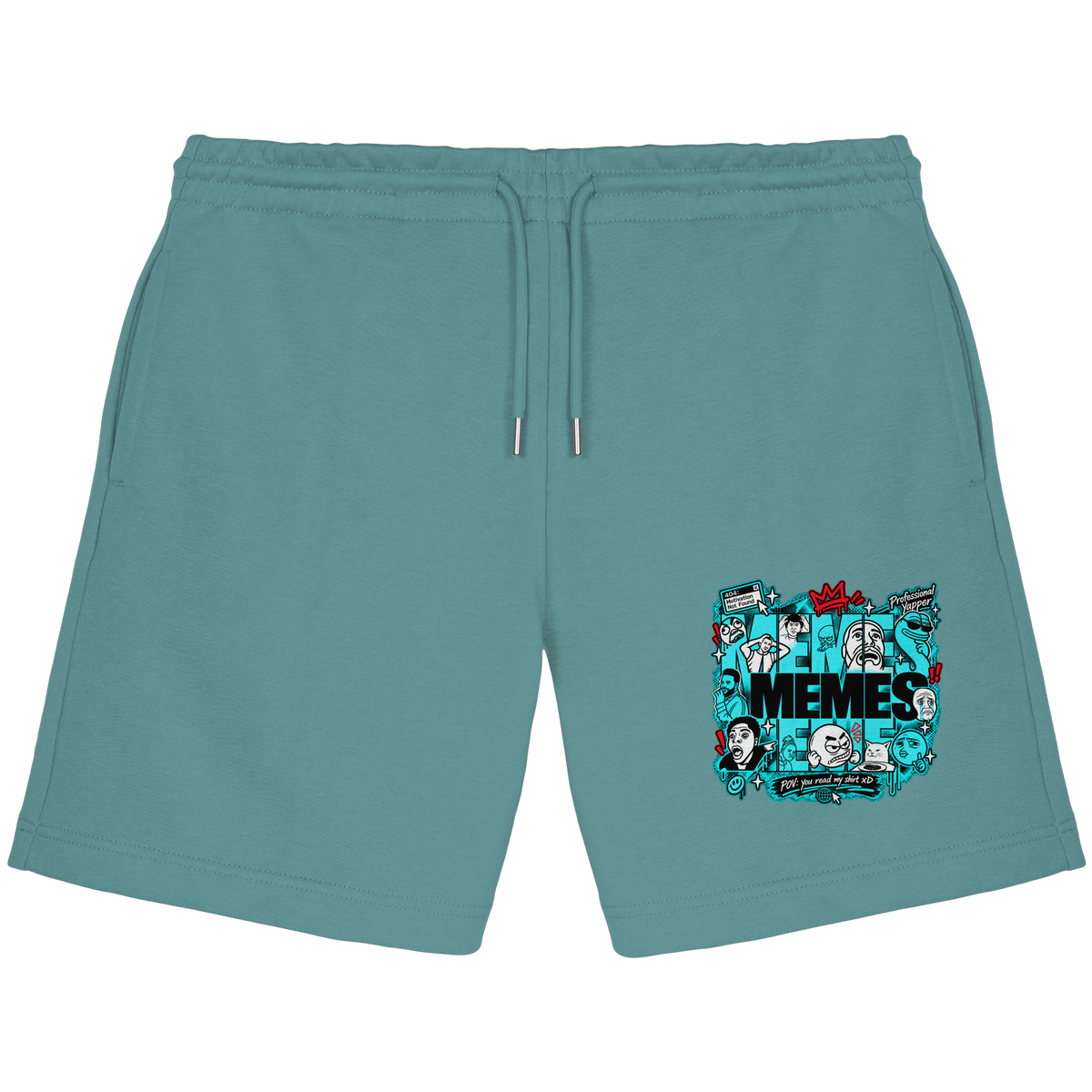 The Meme - Pantaloncini Jogger Biologici