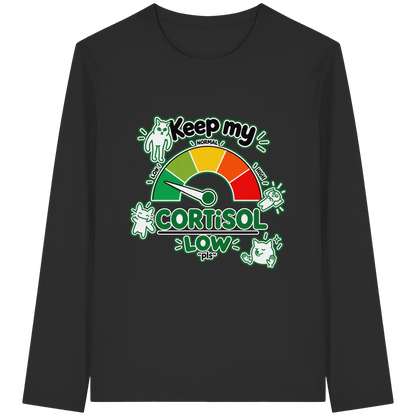 low CORTiSOL - Organic Longsleeve T-Shirt