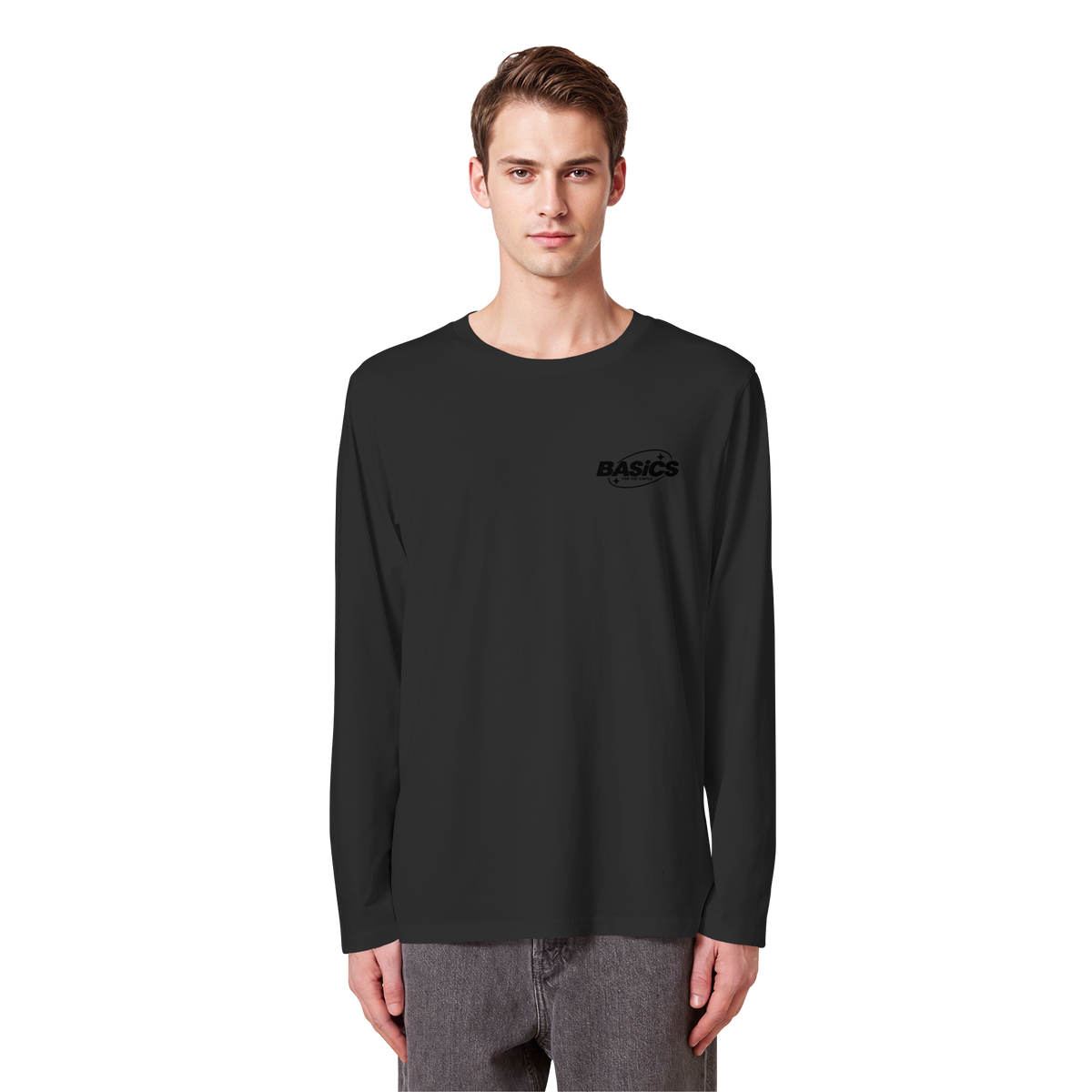 BASiCS - For the SIMPLE - Organic Longsleeve T-Shirt