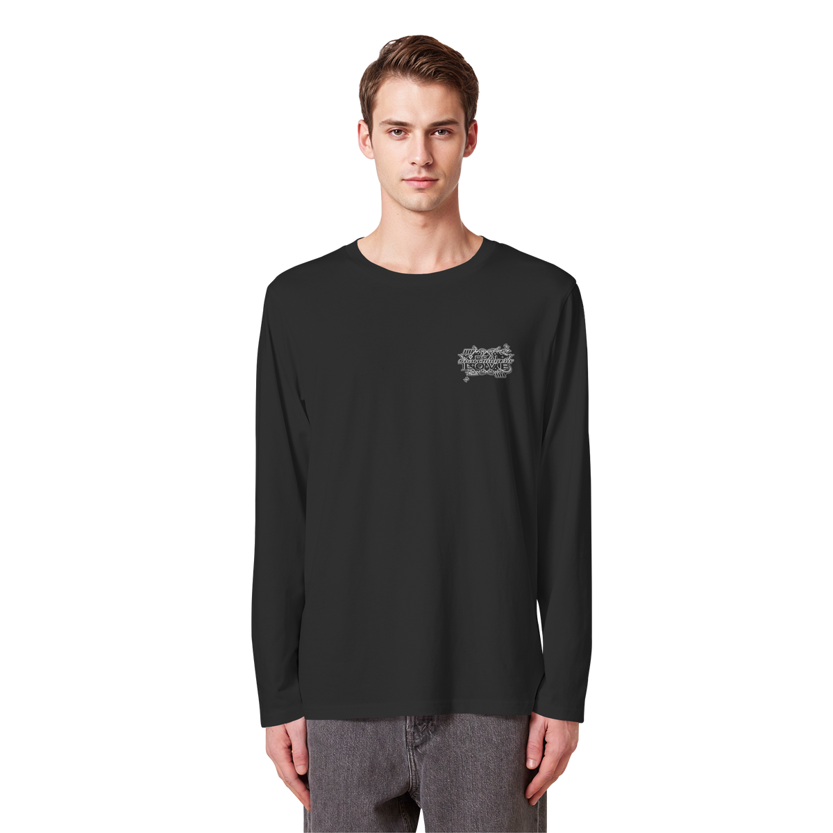 The REAL LOVE BASiCS - Organic Longsleeve T-Shirt