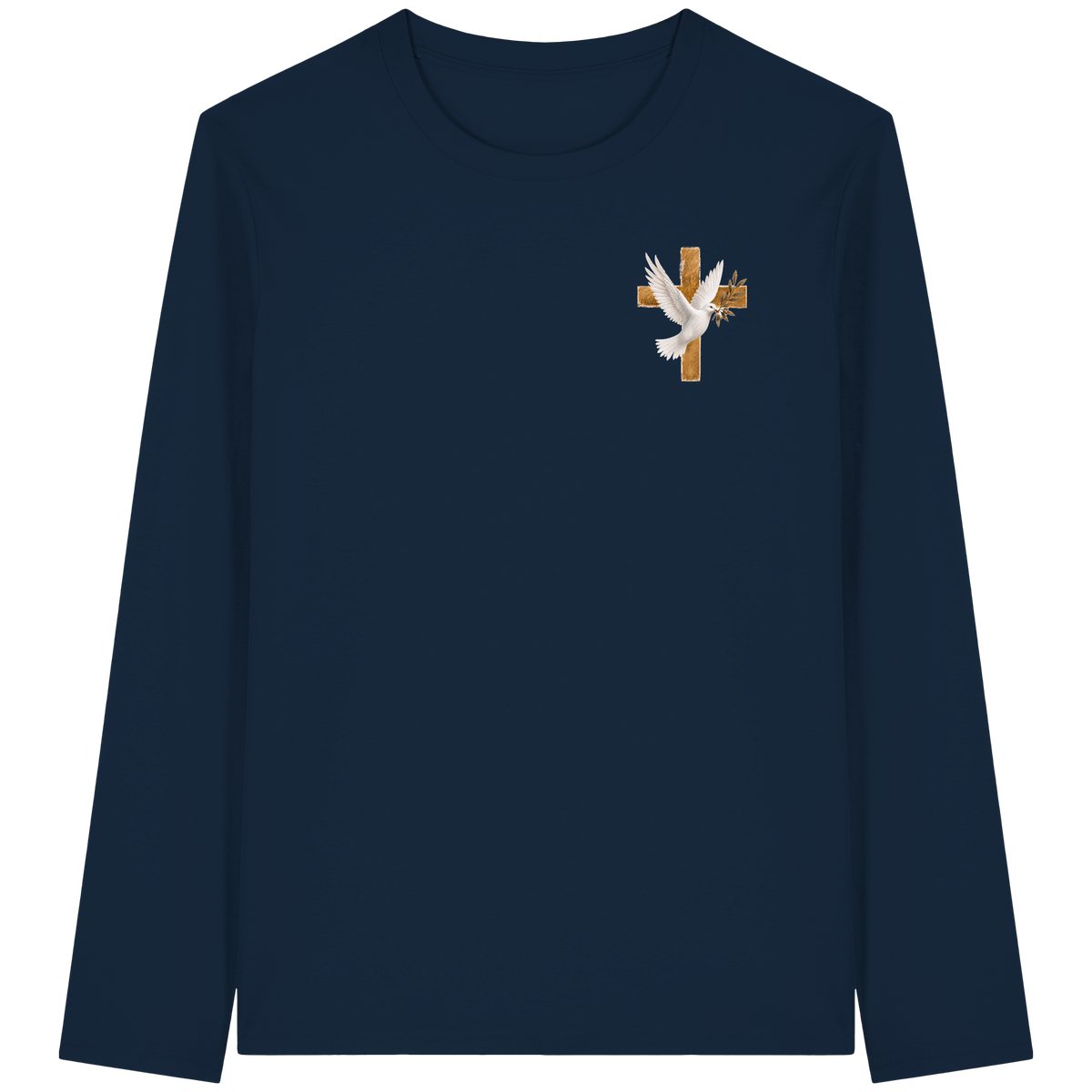 Collezione Savior - T-shirt a maniche lunghe biologica
