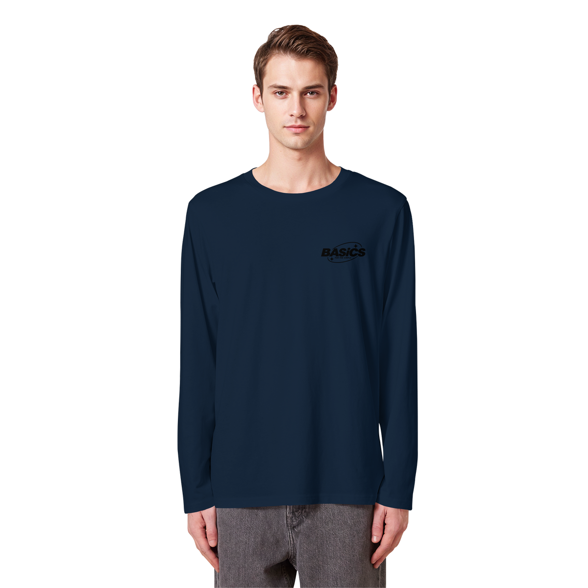 BASiCS - For the SIMPLE - Organic Longsleeve T-Shirt