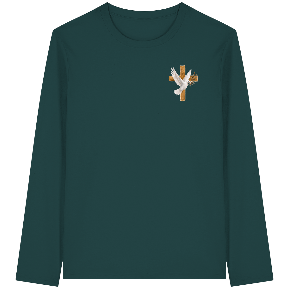 Collezione Savior - T-shirt a maniche lunghe biologica