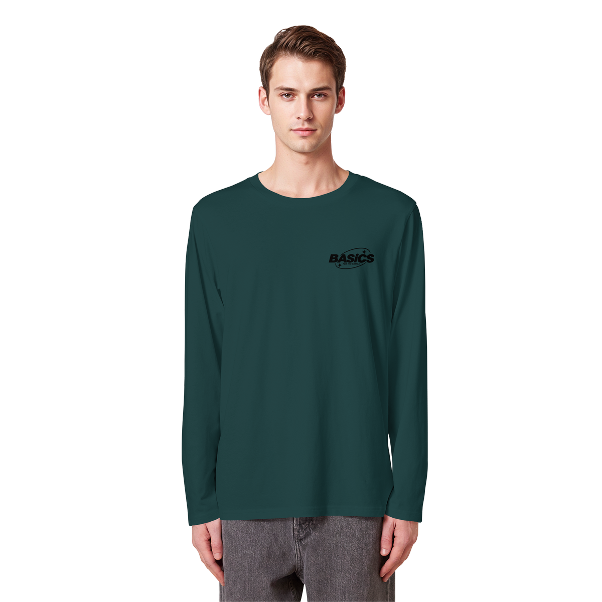 BASiCS - For the SIMPLE - Organic Longsleeve T-Shirt