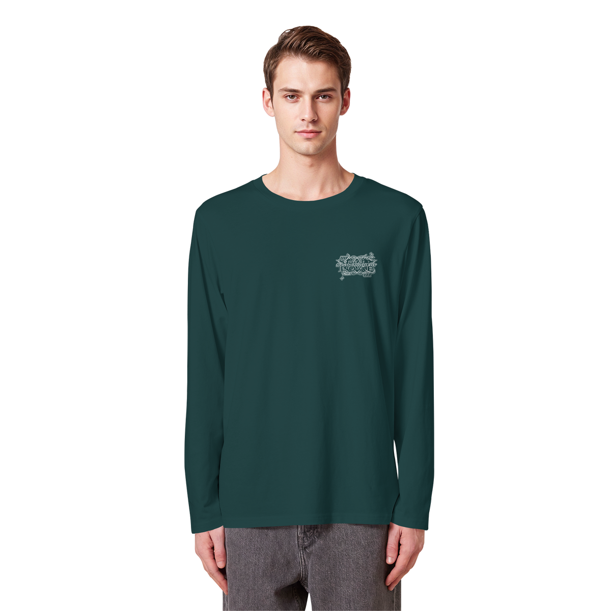 The REAL LOVE BASiCS - Organic Longsleeve T-Shirt