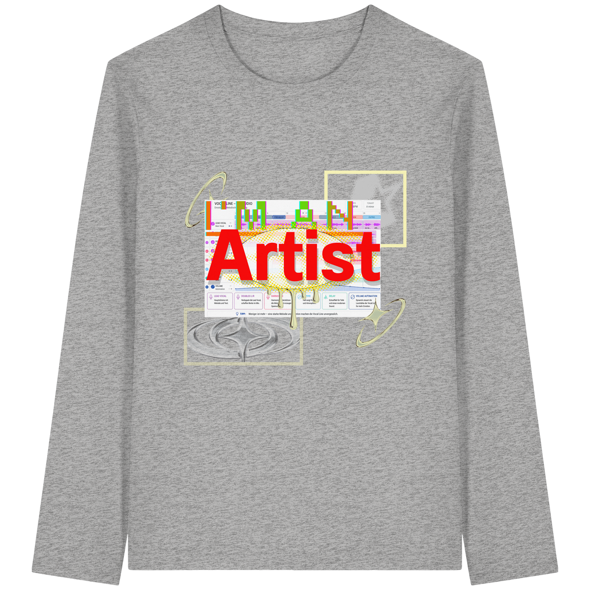 The Artist - Organik Uzun Kollu Tişört