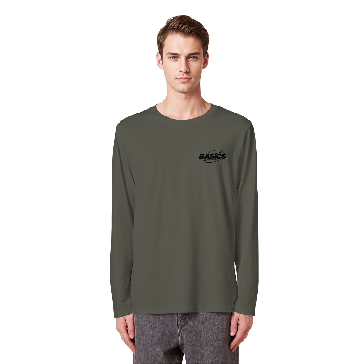 BASiCS - For the SIMPLE - Organic Longsleeve T-Shirt