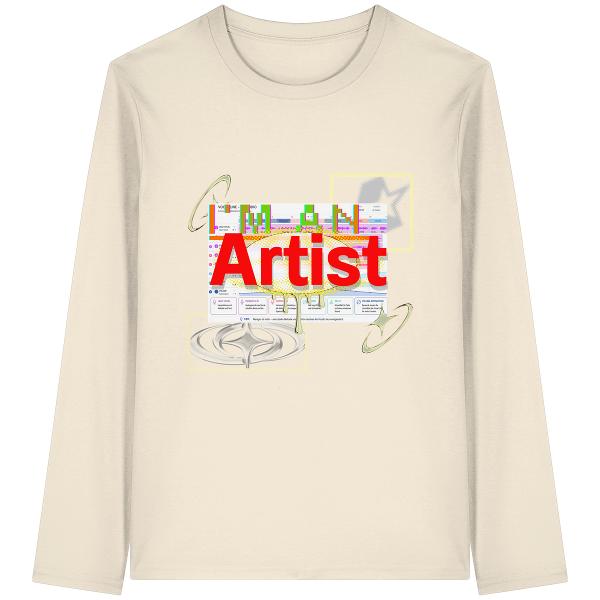 The Artist - Organik Uzun Kollu Tişört