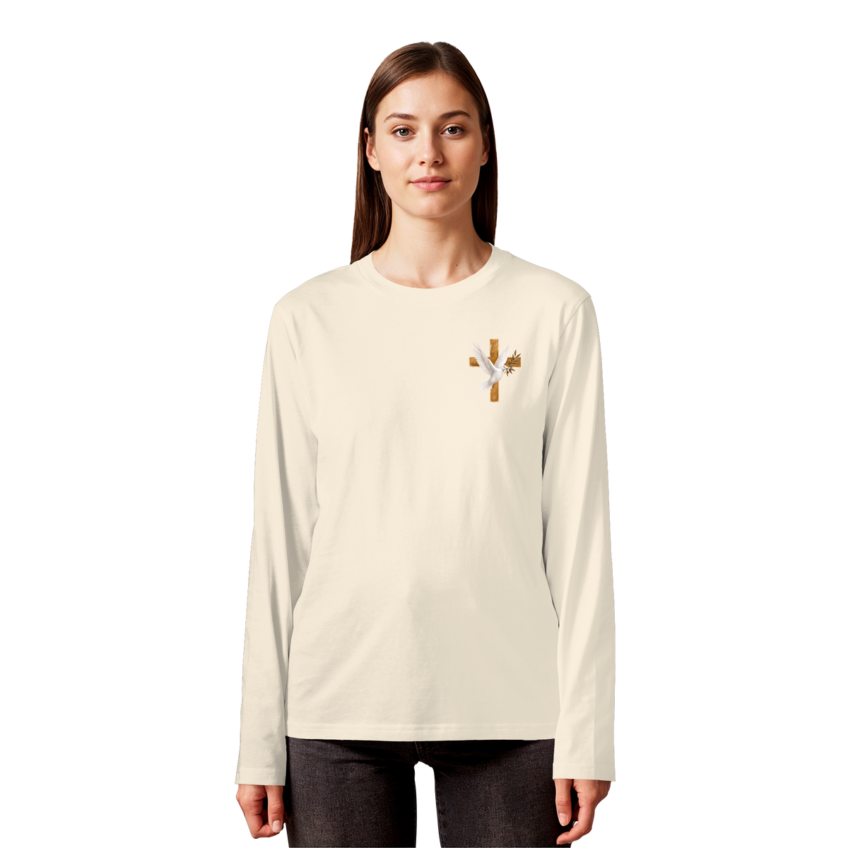 Collezione Savior - T-shirt a maniche lunghe biologica