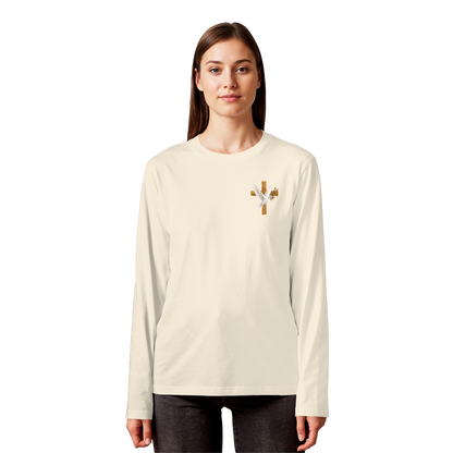 Collezione Savior - T-shirt a maniche lunghe biologica