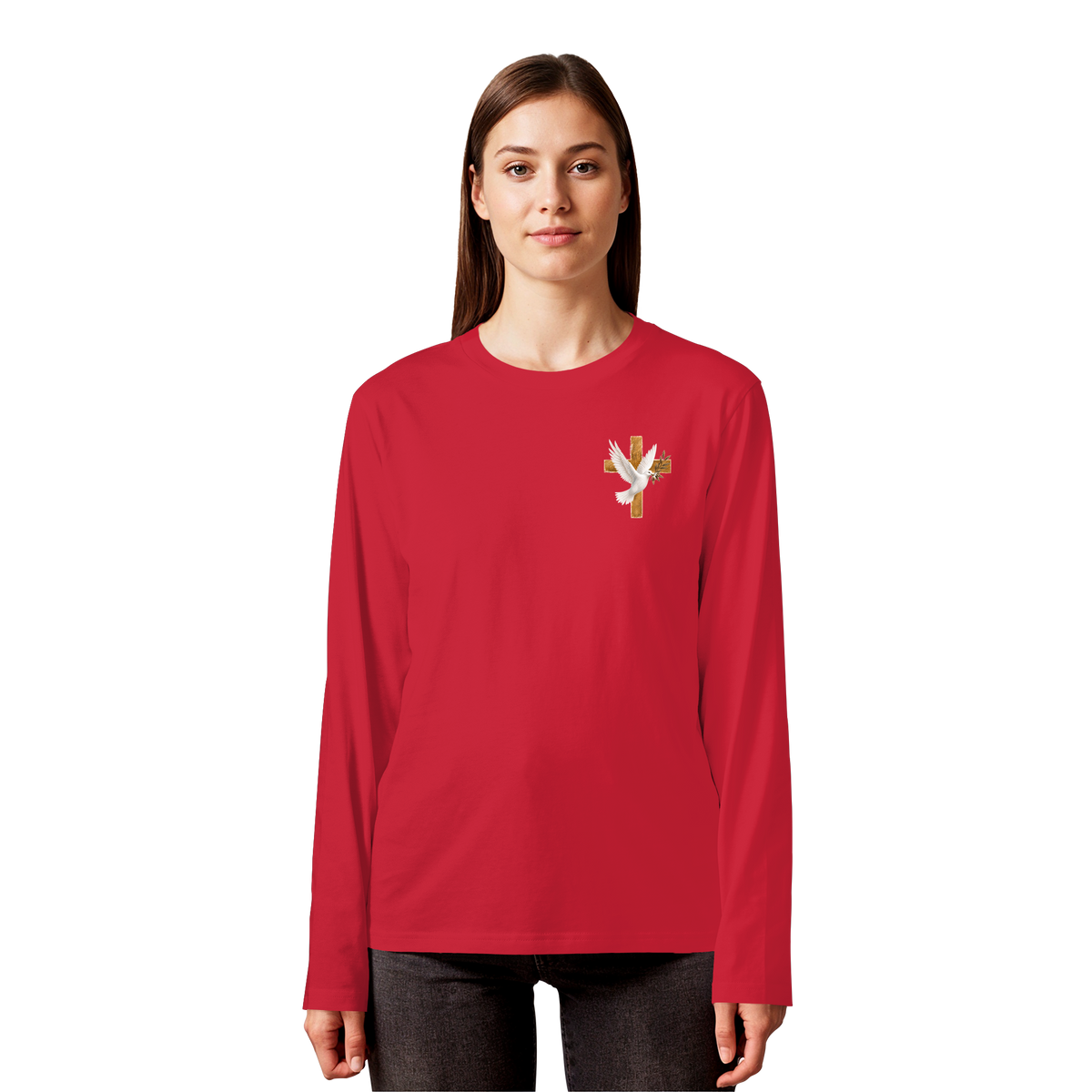 Collezione Savior - T-shirt a maniche lunghe biologica