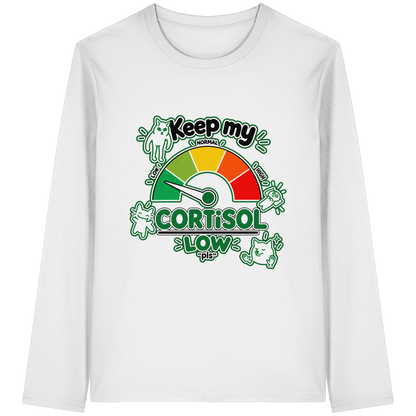 low CORTiSOL - Organic Longsleeve T-Shirt