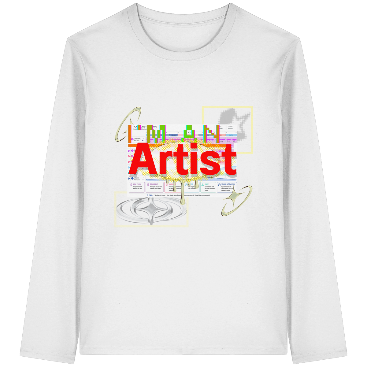 The Artist - Organik Uzun Kollu Tişört