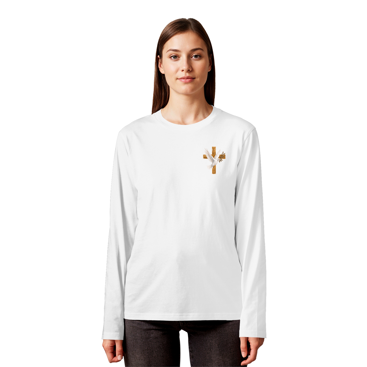 Collezione Savior - T-shirt a maniche lunghe biologica