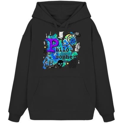 Der Philosoph – Bio-Oversize-Hoodie