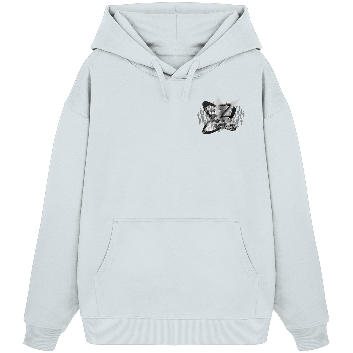 The Rebellion Z BASiCS - Organik Oversize Kapüşonlu Sweatshirt