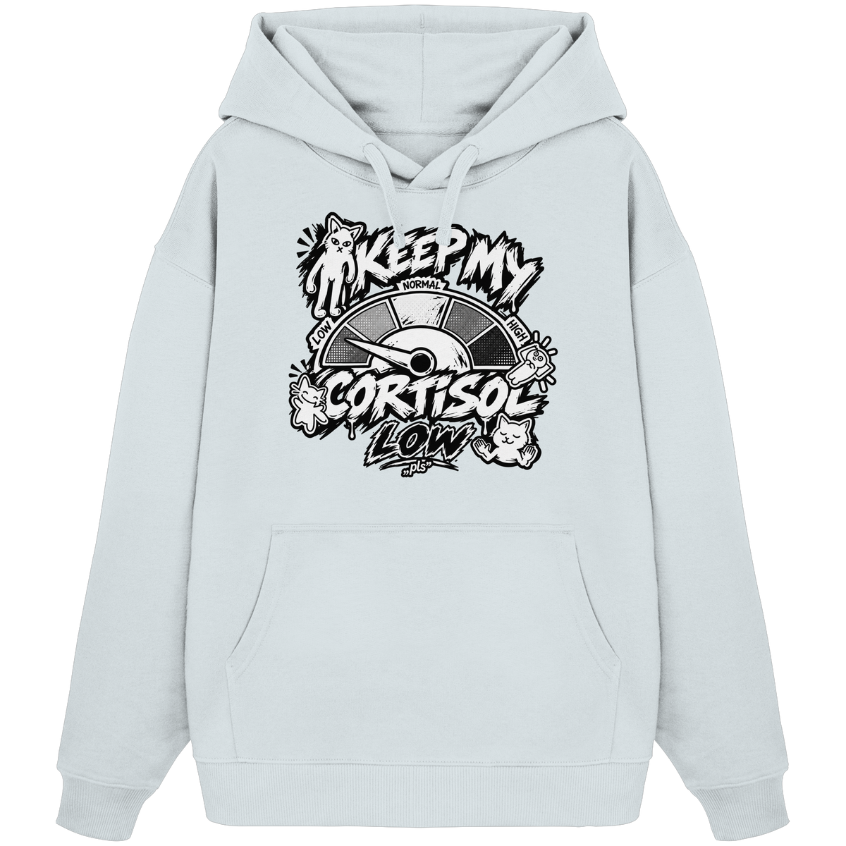 low CORTiSOL - Felpa oversize biologica
