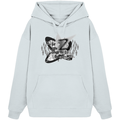 The Rebellion Z BASiC - Organik Oversize Kapüşonlu Sweatshirt