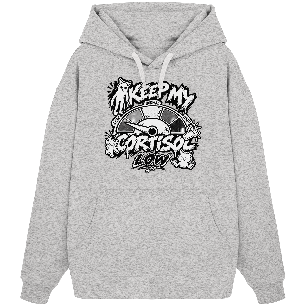 low CORTiSOL - Felpa oversize biologica