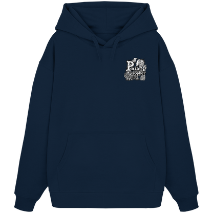 The Philosopher - Organic Oversize Hoodie