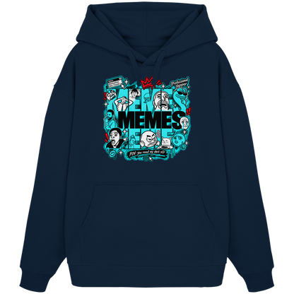 The Meme - Organic Oversize Hoodie